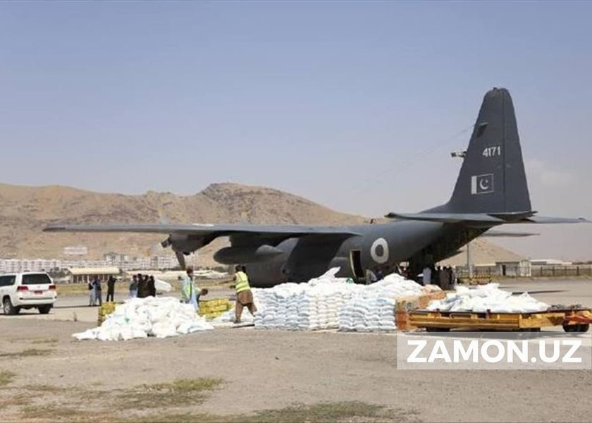 Афғонистон бешта мамлакатдан гуманитар ёрдам олди