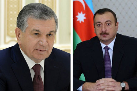 Shavkat Mirziyoyev Ozarbayjon prezidentini 60 yoshli yubileyi bilan tabrikladi