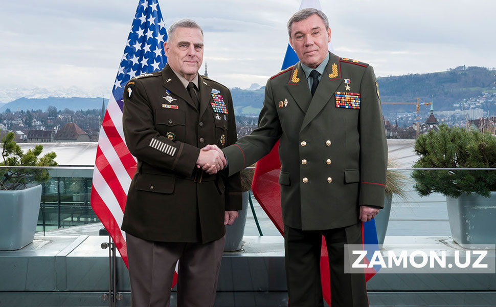 АҚШ ва Россия генераллари Россиянинг Марказий Осиёдаги базаларидан фойдаланиш масаласини муҳокама қилди