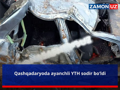 Qashqadaryoda ayanchli YTH sodir bo‘ldi