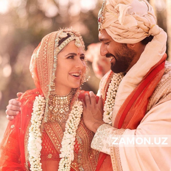 Bollivud yulduzi Katrina Kaif o‘zidan 5 yosh kichik aktyorga turmushga chiqdi