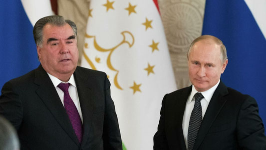 Putin tojik-afg‘on chegarasidagi vaziyat yuzasidan Tojikiston prezidenti bilan gaplashdi