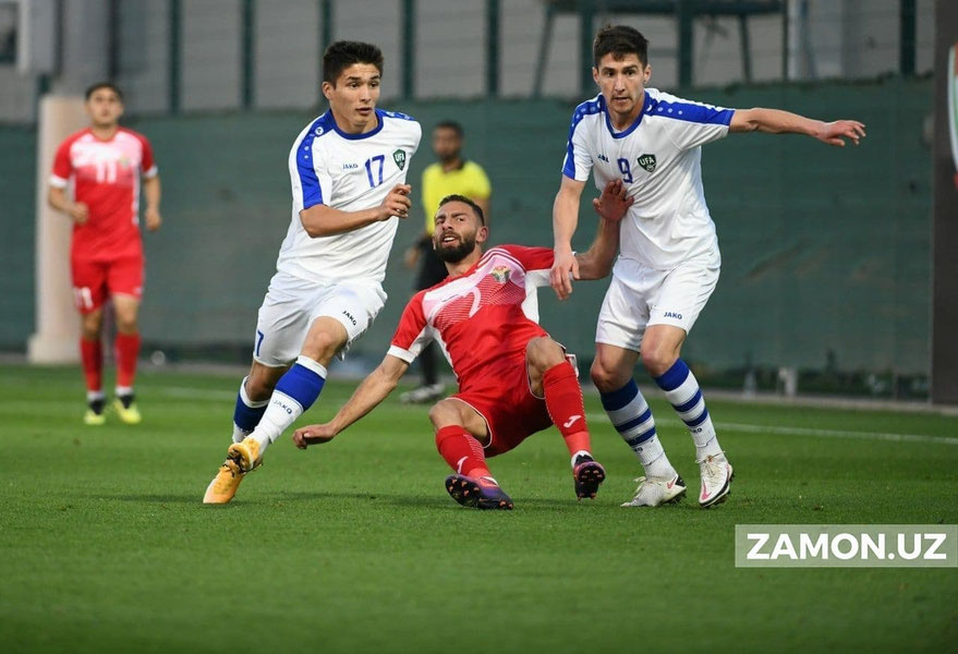 O‘zbekiston — Iordaniya: 9 g‘alaba, 4 durang, 1 mag‘lubiyat