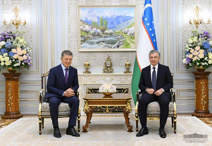 Shavkat Mirziyoyev Rossiya Federatsiyasi vakili Dmitriy Kozakni qabul qildi