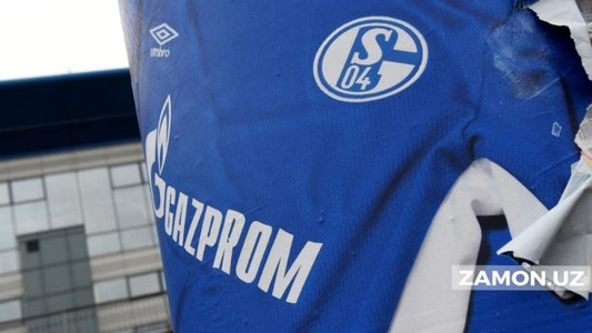 “Shalke 04” “Gazprom” bilan shartnomani bekor qildi