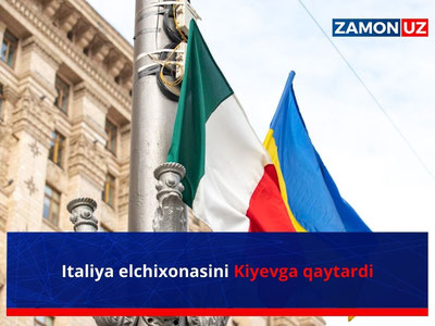 Italiya elchixonasini Kiyevga qaytardi