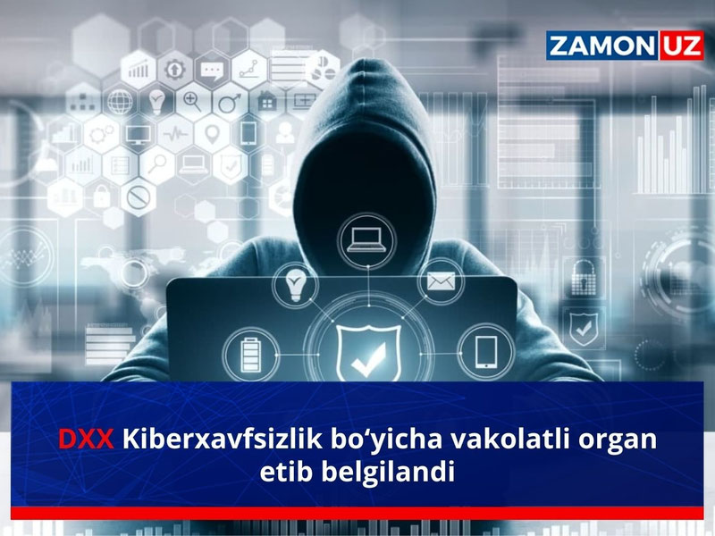 DXX Kiberxavfsizlik bo‘yicha vakolatli organ etib belgilandi