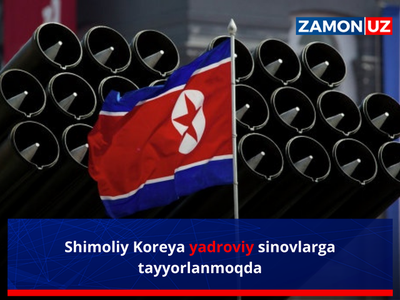 Shimoliy Koreya yadroviy sinovlarga tayyorlanmoqda