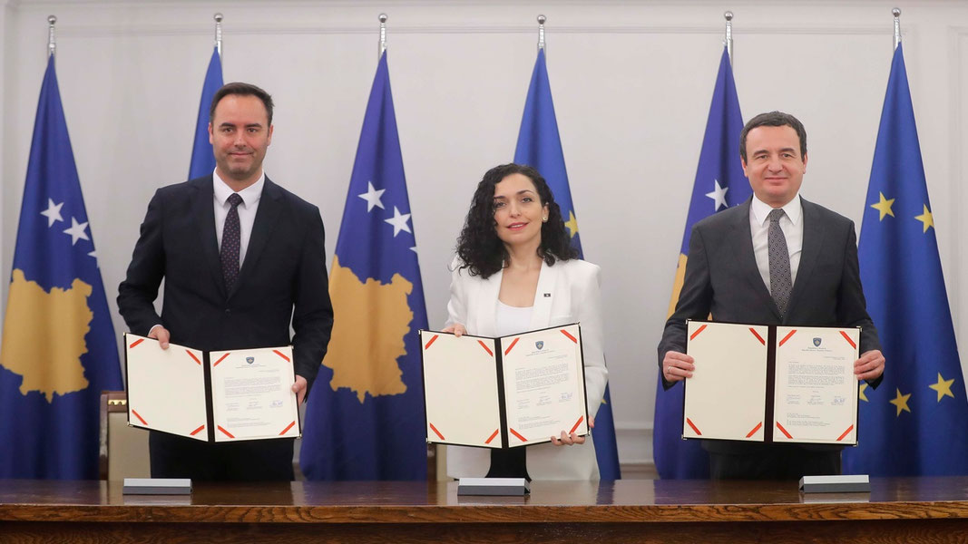 Kosovo hukumati Yevropa Ittifoqiga aʼzolik arizasini imzoladi