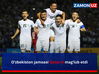 O‘zbekiston jamoasi Qatarni mag‘lub etdi