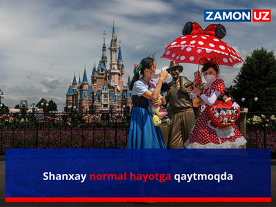 Shanxay normal hayotga qaytmoqda