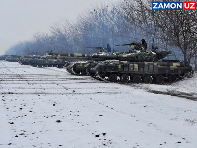 Совуқ Украинадаги урушни ҳам музлатиб қўйдими?