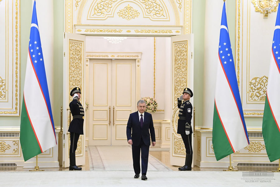 Besh davlat elchisi Shavkat Mirziyoyev qabulida bo‘ldi — foto