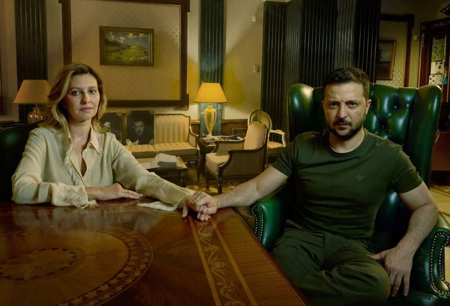 Елена Зеленская дунёнинг энг нуфузли инсонлари рўйхатига кирди