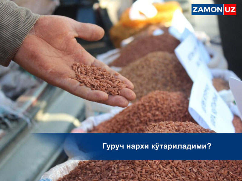 Гуруч нархи кўтариладими?