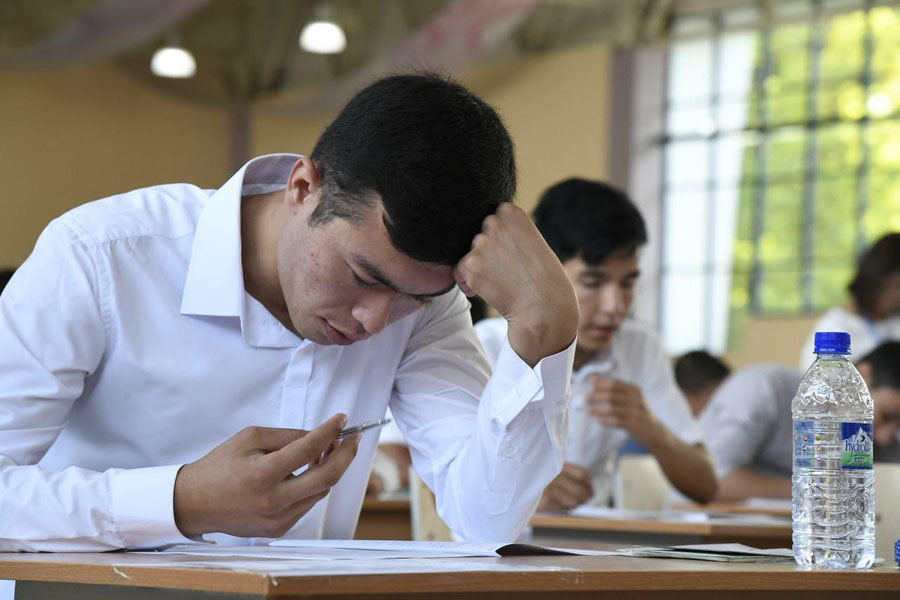 Bugundan OTMlarga kirish test sinovlari boshlandi