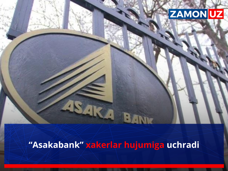 “Asakabank” xakerlar hujumiga uchradi