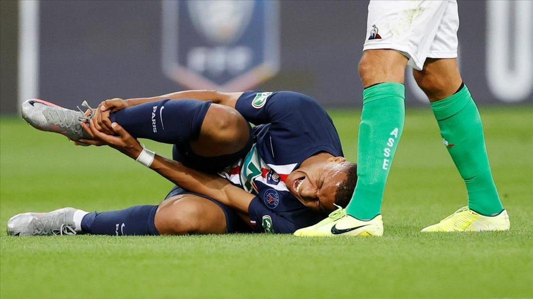 Mbappe jarohat oldi