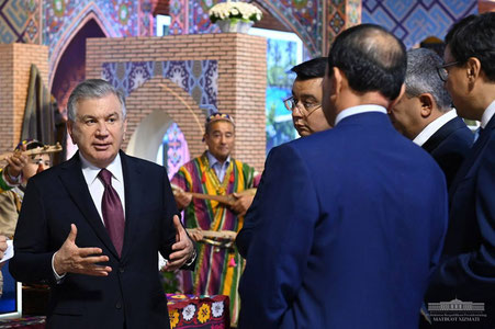 Президент туризм кўргазмаси билан танишди