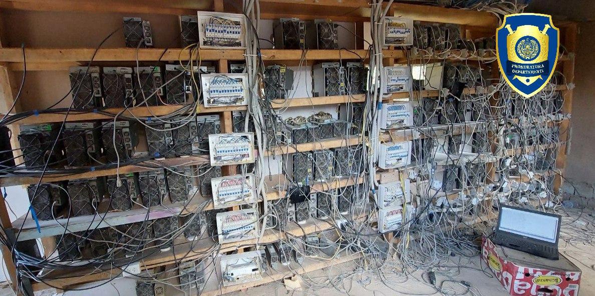 Сурхондарёдаги хонадонда майнинг қурилмаси аниқланди