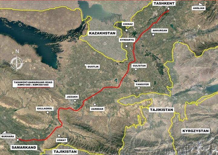 “Toshkent-Samarqand” pullik avtomobil yo‘lini qurish loyihasi ishlab chiqildi