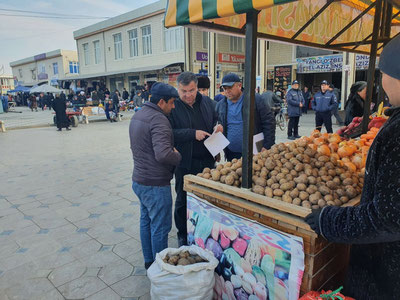 "Қўйлиқ" бозоридаги тадбиркорлар "Food City" ва "Тashkent Index"га кўчирилади