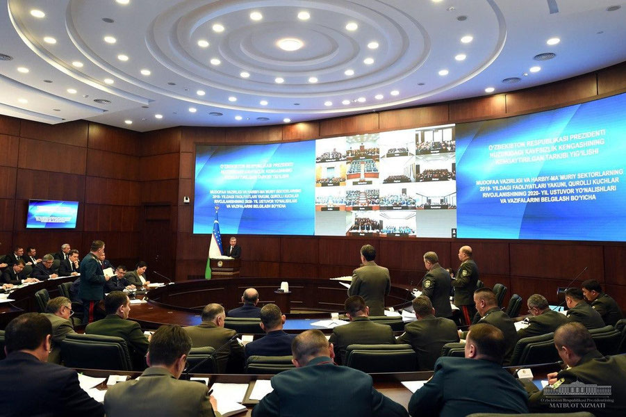 Prezident Xavfsizlik kengashining kengaytirilgan yig‘ilishini o‘tkazadi