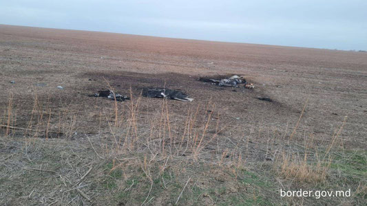 Moldovada Shahed droni parchalari topildi