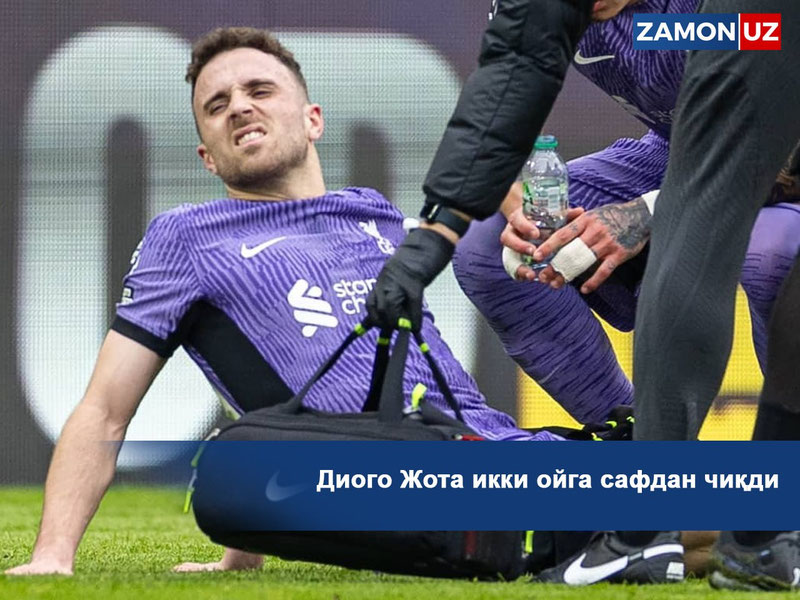 Diogo Jota ikki oyga safdan chiqdi