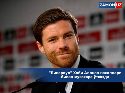“Liverpul” Xabi Alonso vakillari bilan muzokara o'tkazdi