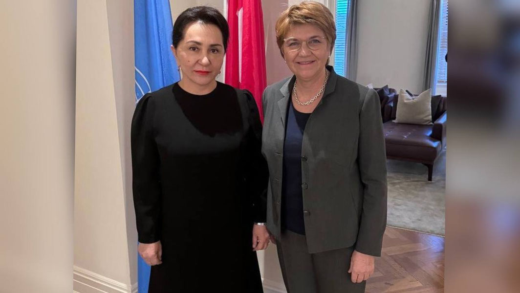 Tanzila Norboyeva Shveysariya Konfederatsiyasi prezidenti bilan muzokara o‘tkazdi