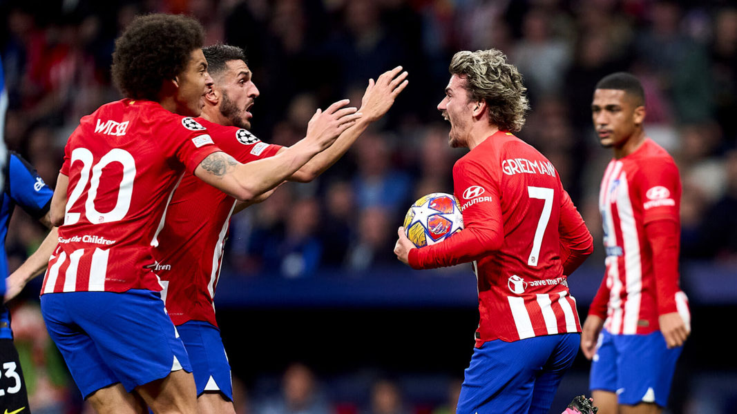 "Atletiko Madrid" Chempionlar Ligasi tarixida o'ziga xos rekord o'rnatdi