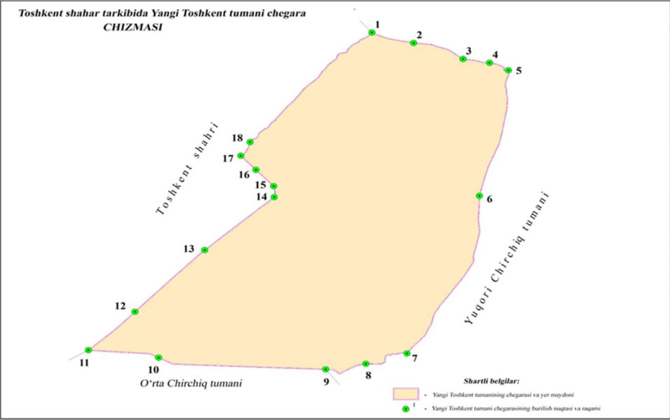 Toshkent shahri hududi kengaydi