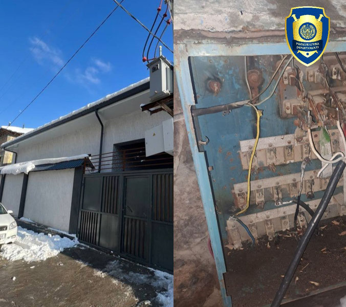 Bo‘stonliqdagi “dachalar”da 240 mlnlik elektr o‘g‘irlandi