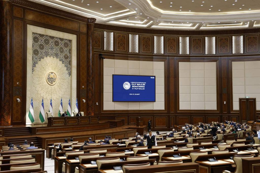 Senat yalpi majlisi o‘z ishini boshladi