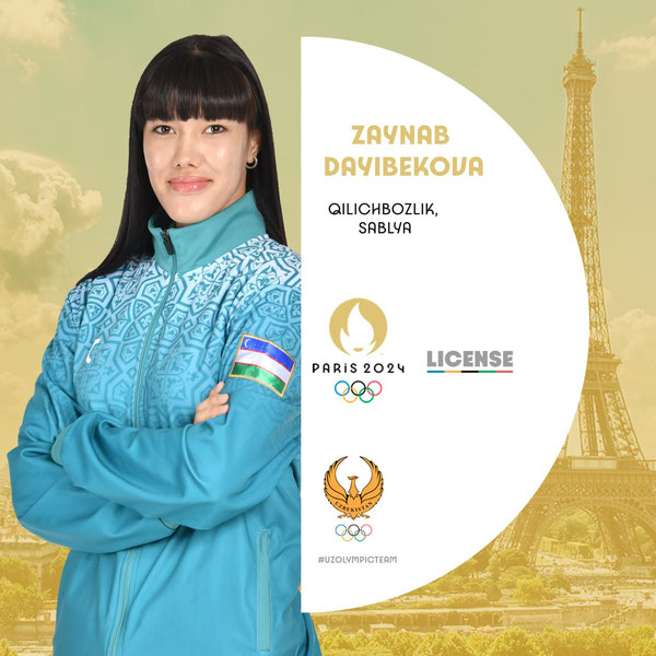Zaynab Dayibekova Olimpiya oʻyinlari litsenziyasini qoʻlga kiritdi