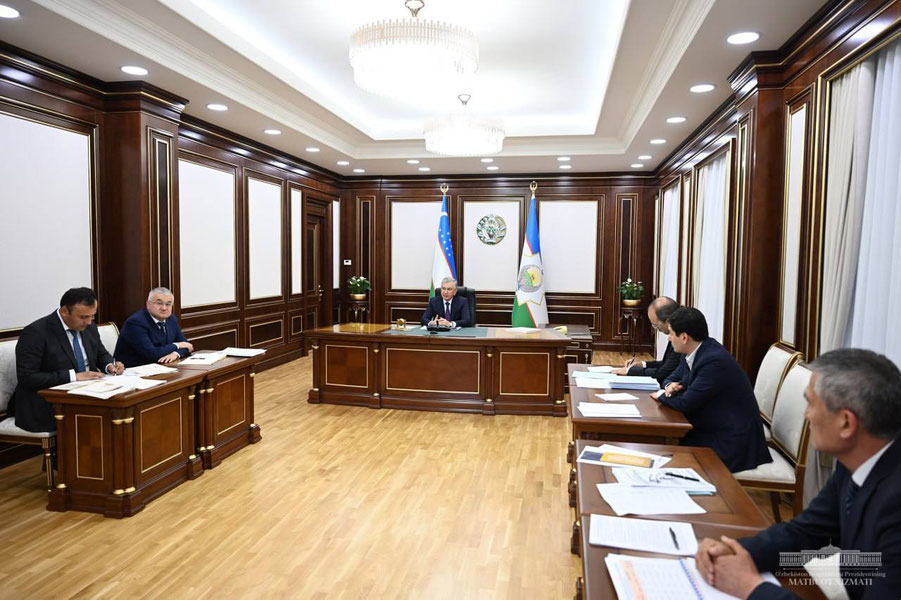 Prezident geologiya sohasidagi rejalar bilan tanishdi