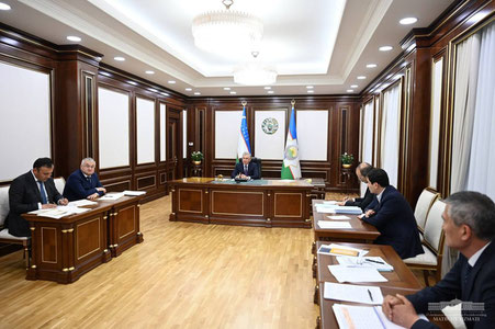 Prezident geologiya sohasidagi rejalar bilan tanishdi