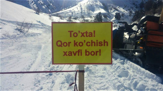 Toshkent viloyatida qor ko‘chishi xavfi eʼlon qilindi