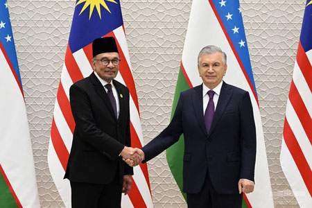 Prezident Malayziya Bosh vaziri bilan muzokara o‘tkazdi