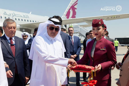 “Qatar Airways” O‘zbekistonga muntazam reyslarni yo‘lga qo‘ydi