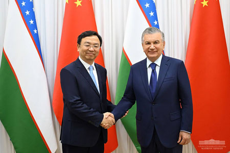 Shavkat Mirziyoyev “BYD” kompaniyasi prezidenti bilan uchrashdi