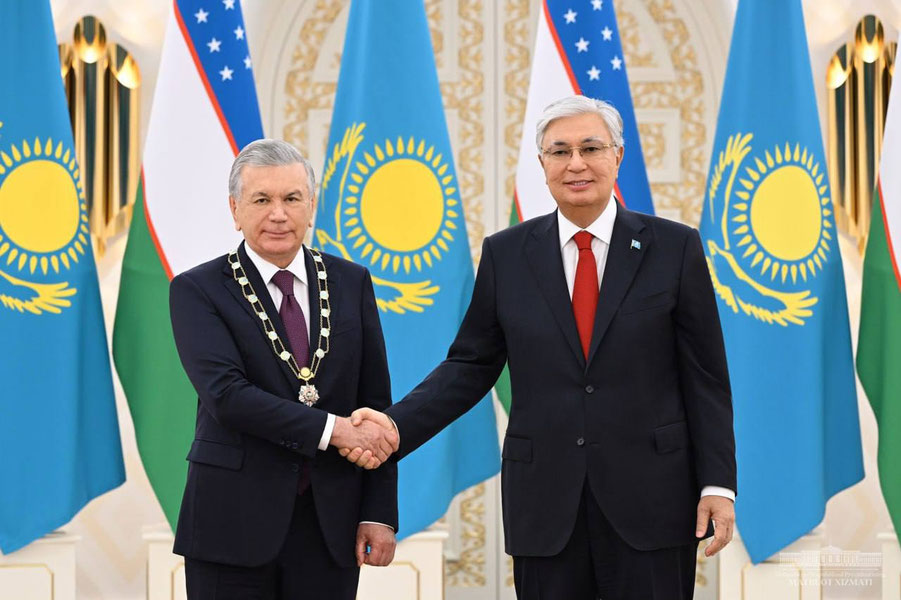 Shavkat Mirziyoyev “Oltin burgut” ordeni bilan taqdirlandi