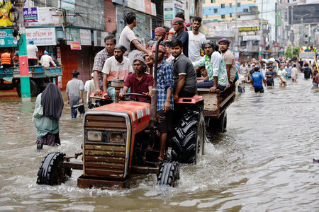 Bangladeshdagi suv toshqinlarida 20 kishi halok bo‘ldi