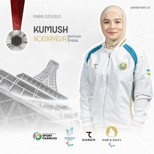 Kumush Xodjayeva kumush medal qo‘lga kiritdi