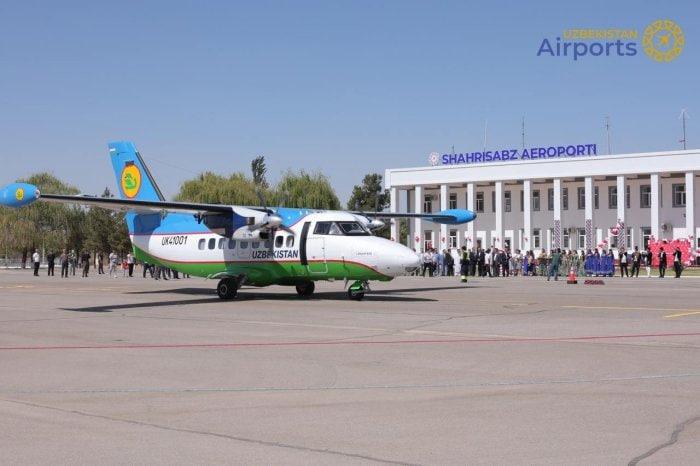 Shahrisabz aeroporti 21 yildan so‘ng o‘z faoliyatini tikladi