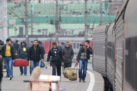 Rossiyada noqonuniy yurgan migrantlar ogohlantirildi