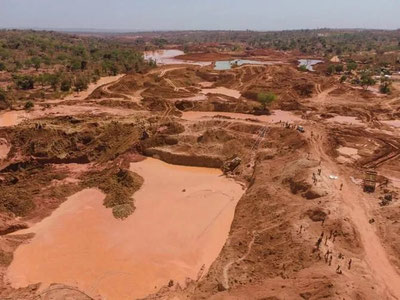 Malida oltin koni qulab tushib, 48 kishi halok bo‘ldi