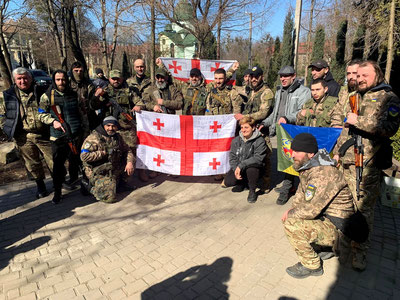 Gruziya armiyasi Rossiya va Ukraina urushida qatnashmaydi