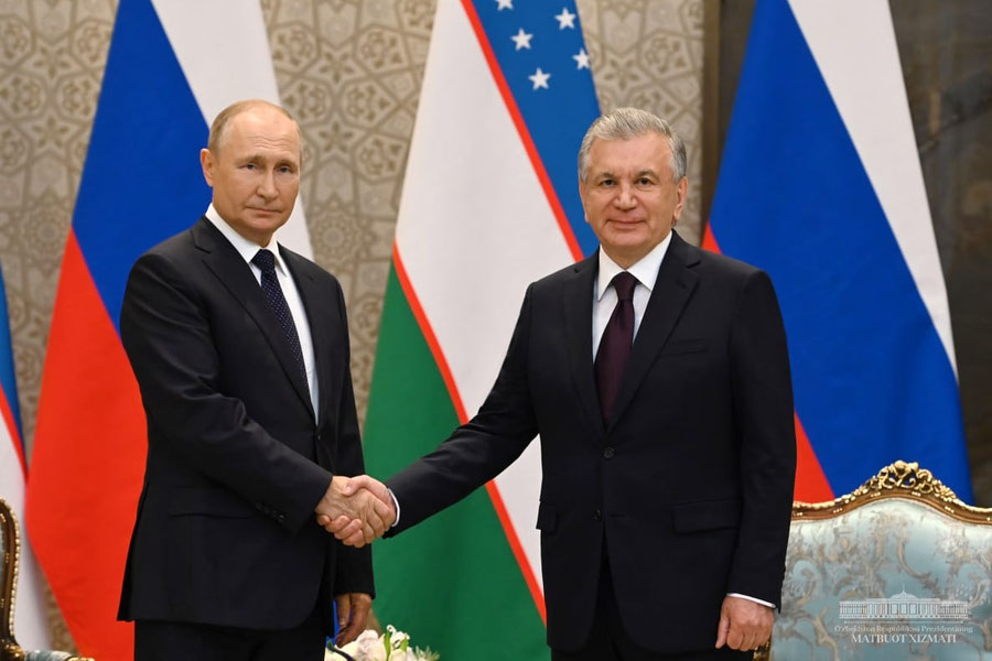 Shavkat Mirziyoyev Vladimir Putin bilan telefonlashdi